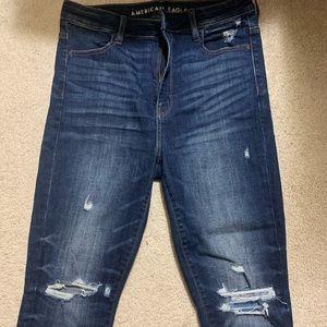 American eagle ripped jeans, very gently worn